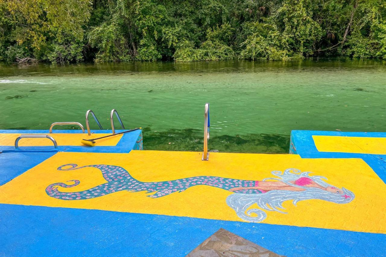 Pams Mermaid House With Riverfront Yard And Lanai! Apartment Weeki Wachee Exterior photo